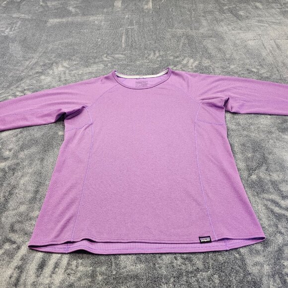 Patagonia Midweight capilene baselayer shirts womens long sleeve waffle knit - Picture 4 of 16
